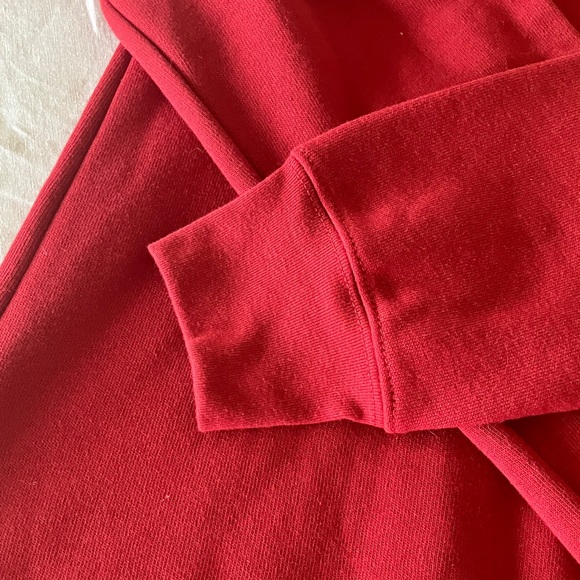 Bella Canvas Red Crewneck Pilates Sweat Shirt - Picture 3 of 7